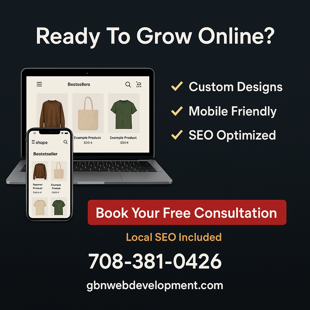 Midwest small business web development