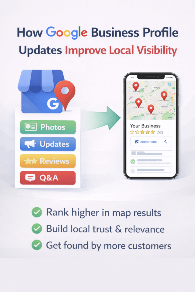Improving local visibility with updates