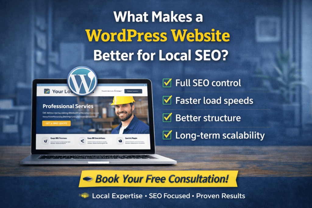 WordPress website benefits for local SEO
