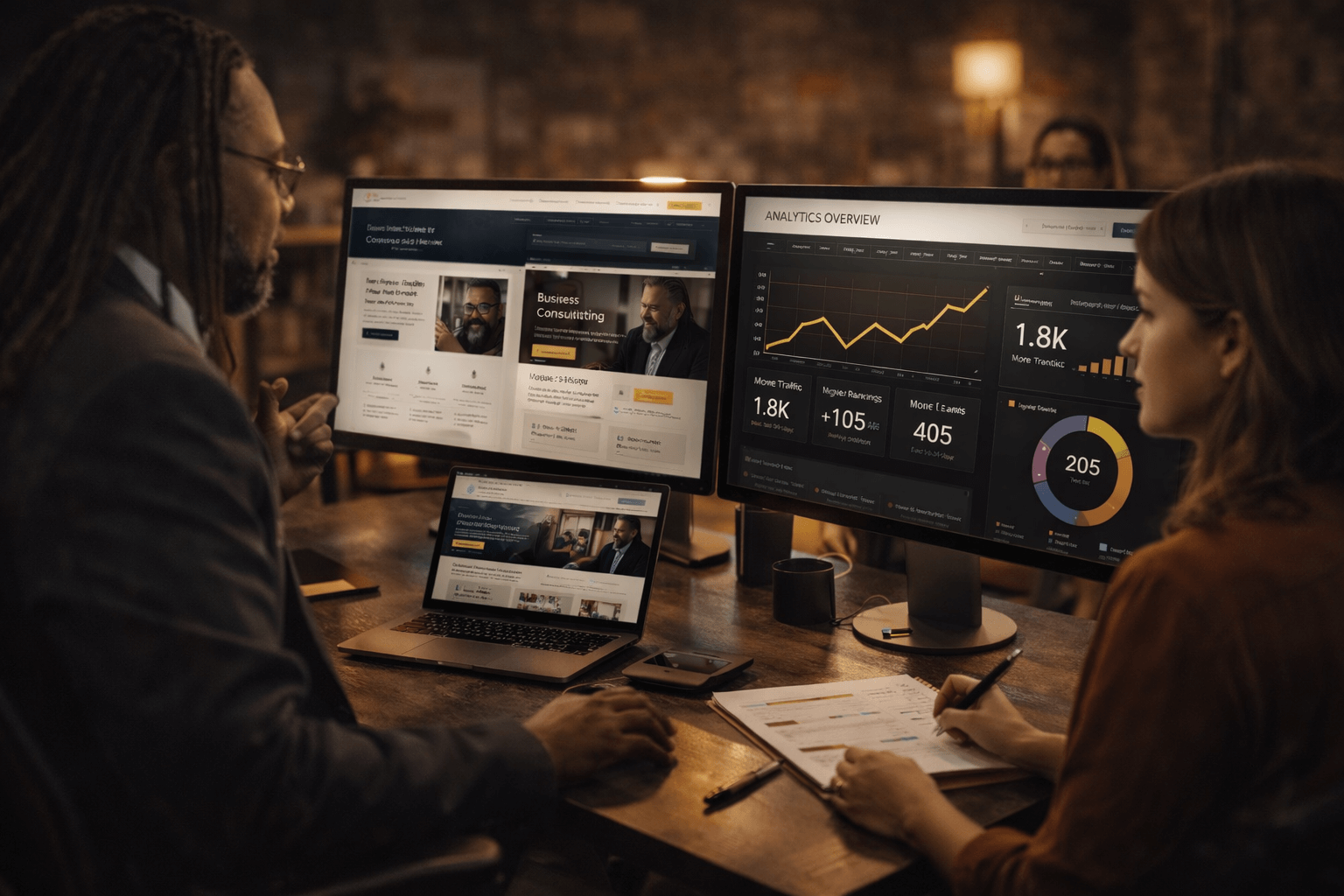 website strategy and analytics planning at GBN Web Development