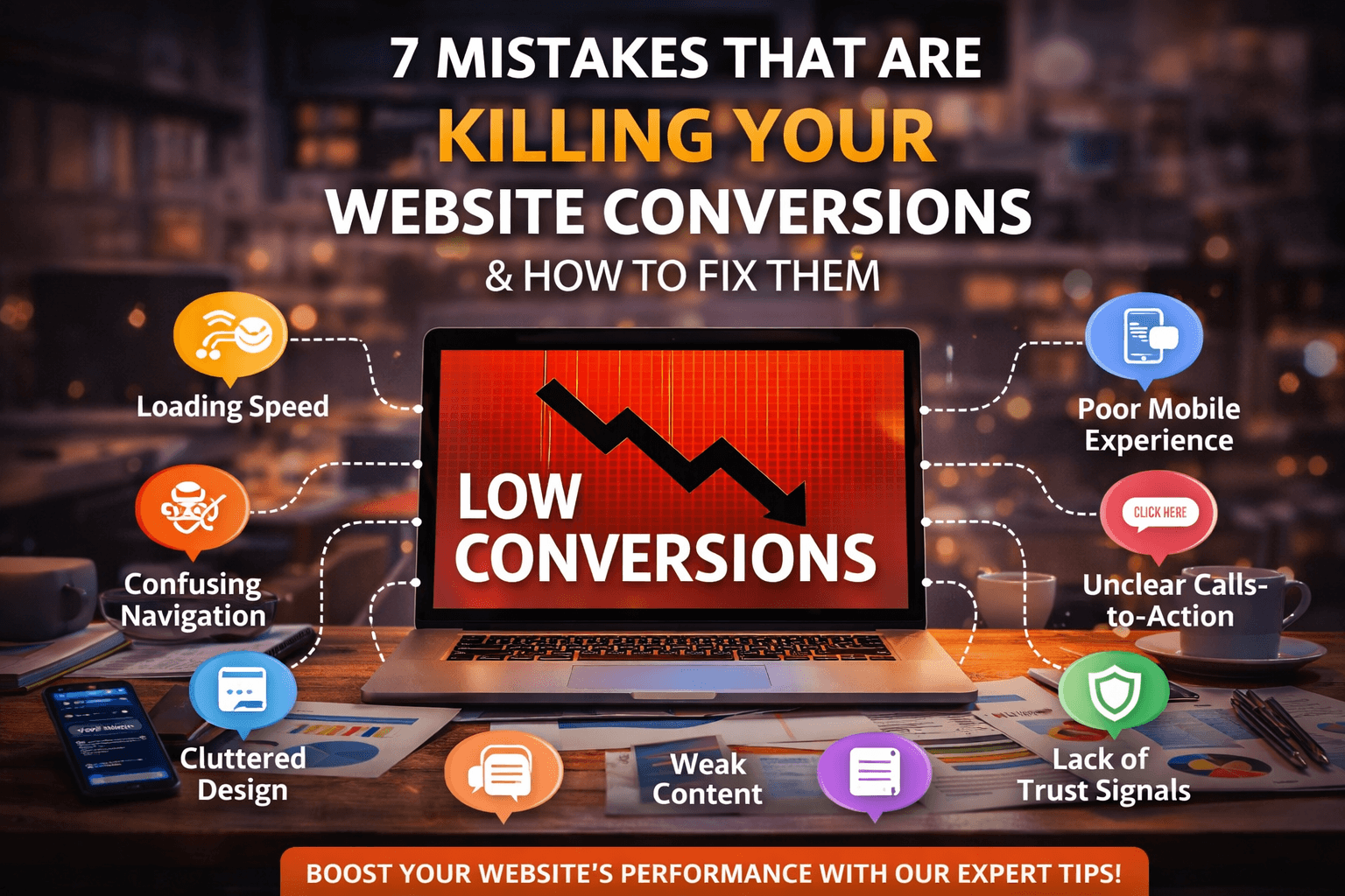 Improving website conversions strategy