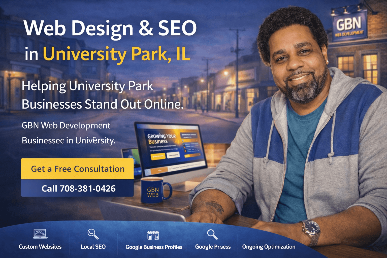 Web Design University Park IL | GBN Web Development