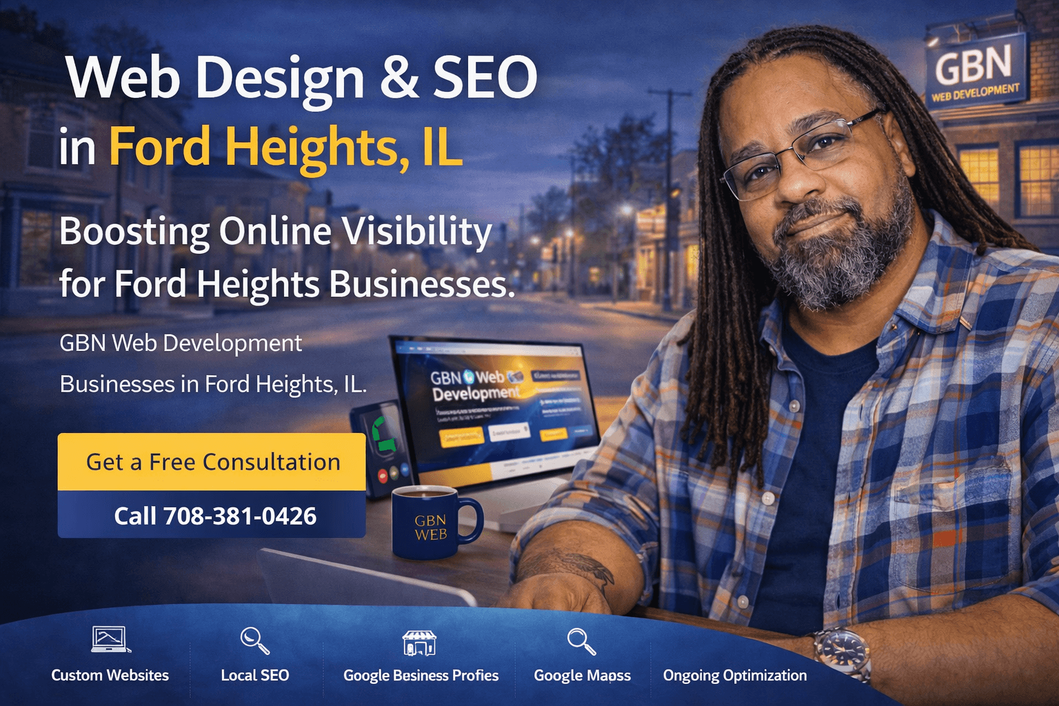 Web design & SEO in Ford Heights