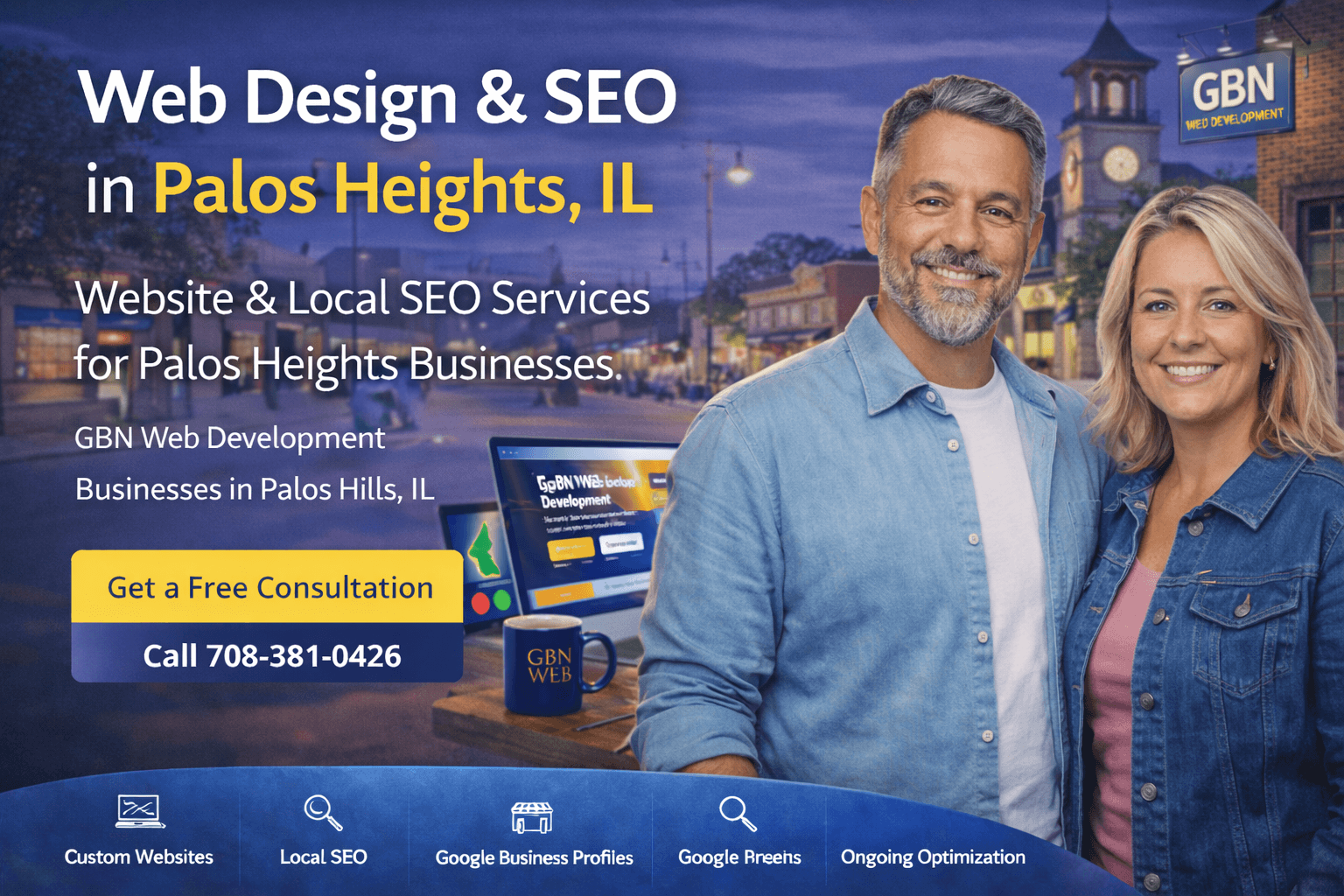 Web design & SEO services in Palos Heights