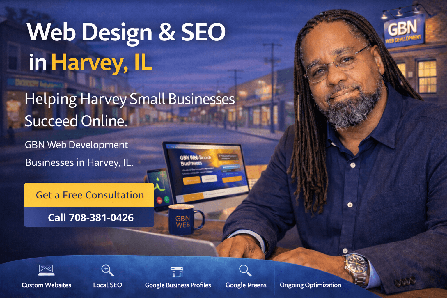 Web design and SEO services in Harvey