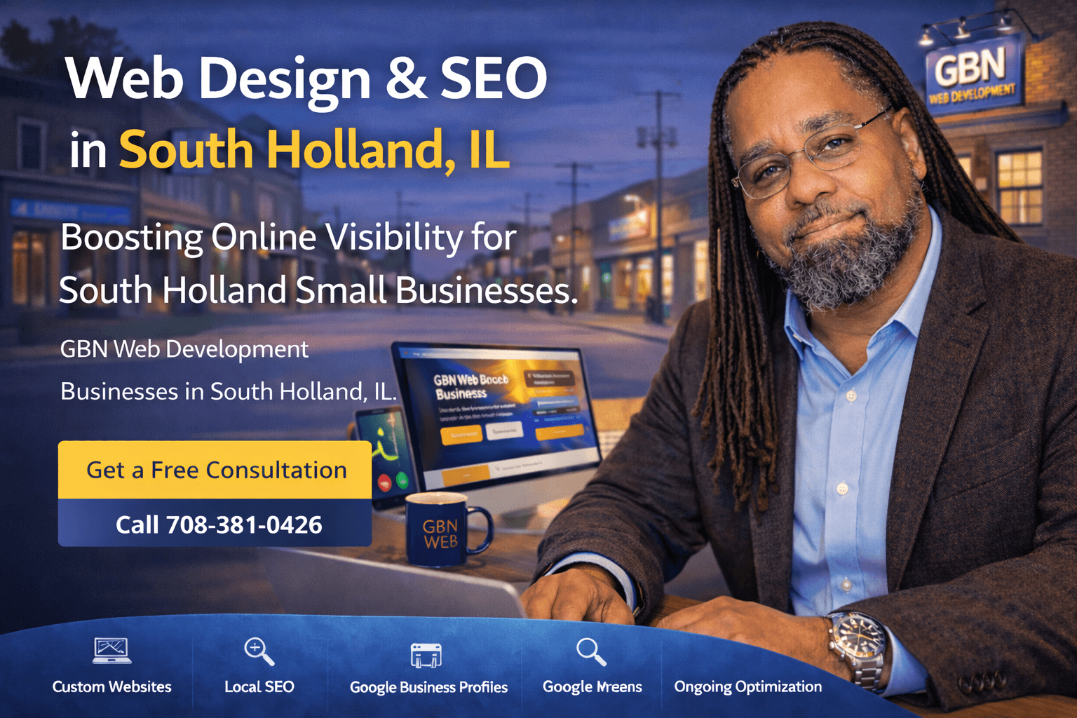 Web design and SEO services in South Holland