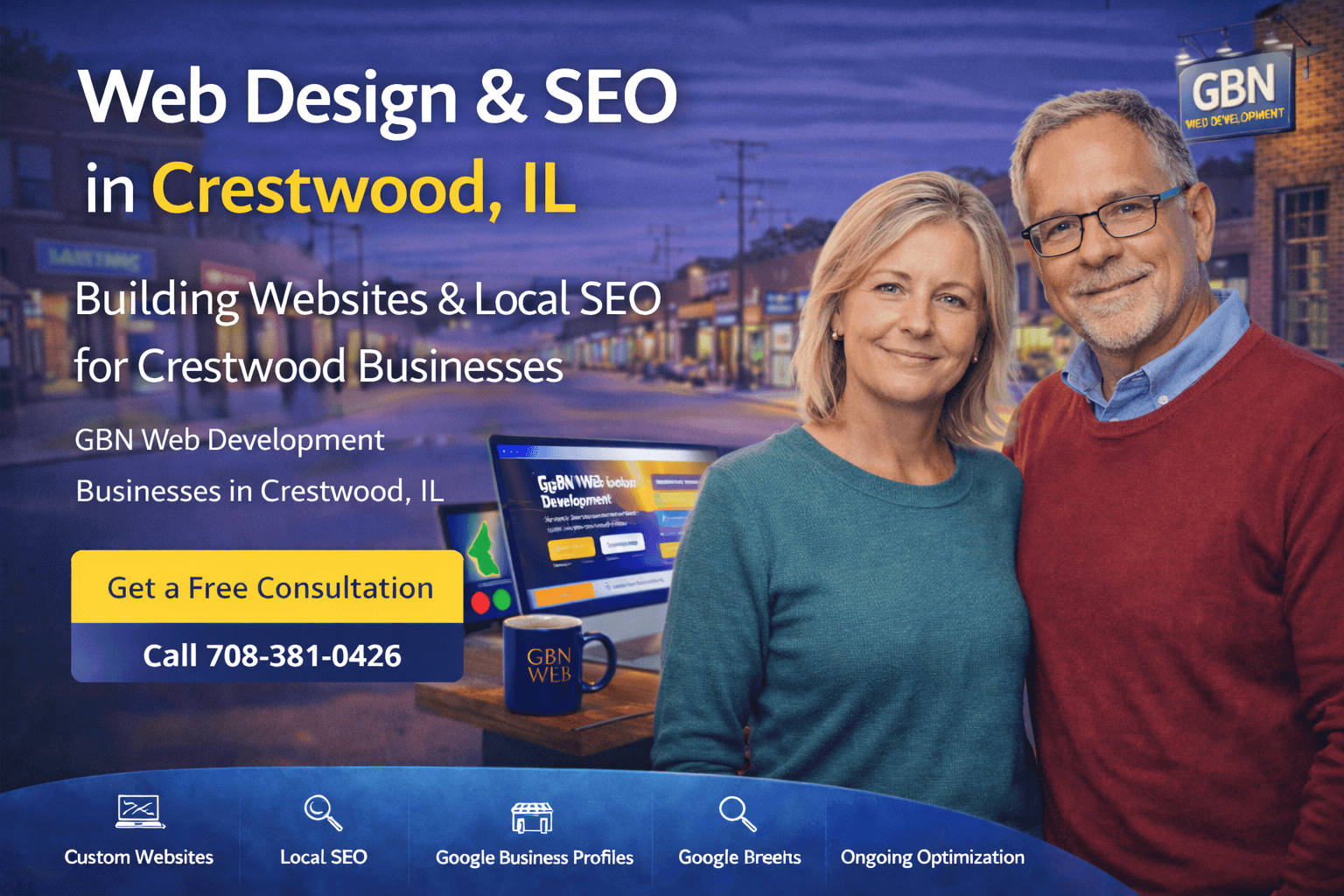 Web design services in Crestwood, IL